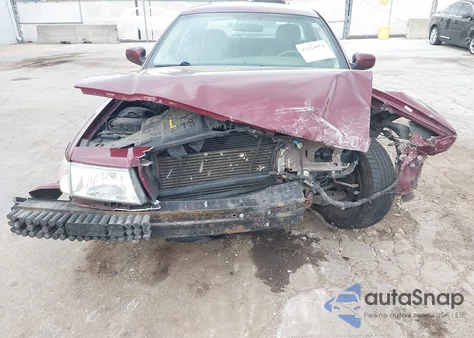 2004 Mercury Grand Marquis Gs from USA, damaged, VIN 2MEFM74W14X695519